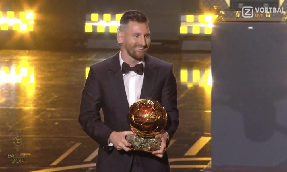 Messi Wins Record Eighth Ballon DOr