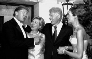 hillary clinton and donald trump were friends