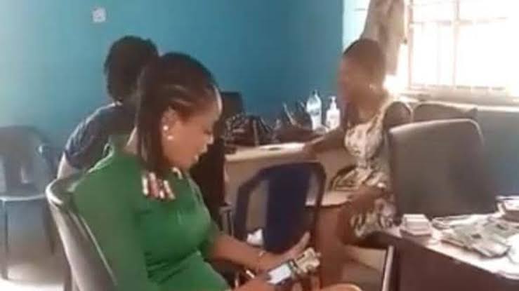 INEC reacts to viral video of staff copying numbers on PVCs