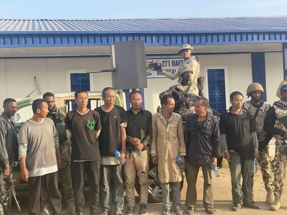 NAF rescues 7 kidnapped Chinese nationals — after 24 weeks in captivity