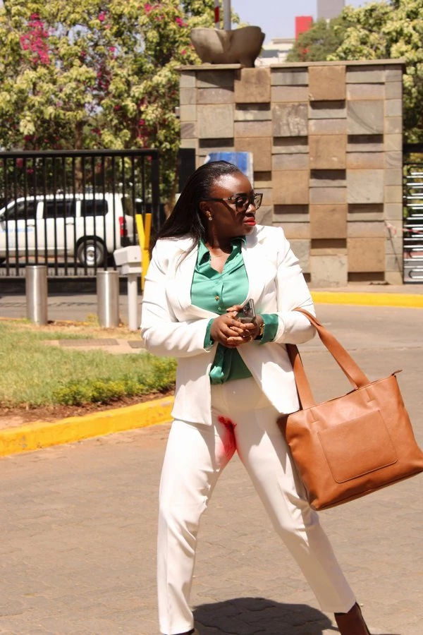 How the Ugandan MP who wore blood-stained trousers highlighted the issue of period shame