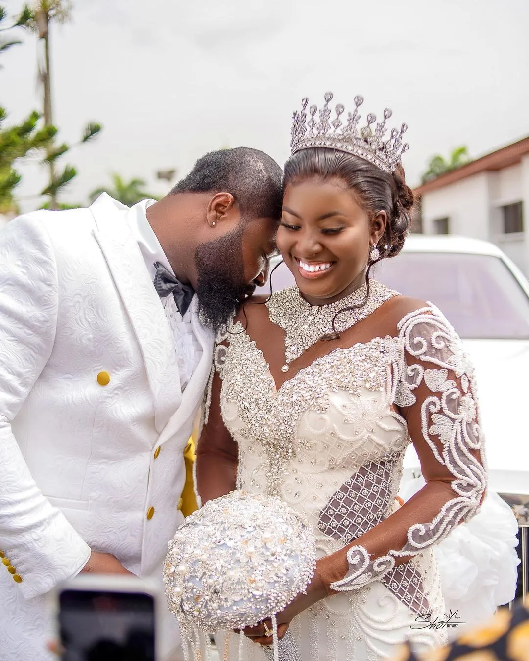 Harrysong and wife