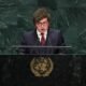 Argentina President Javier Milei addresses UN General Assembly