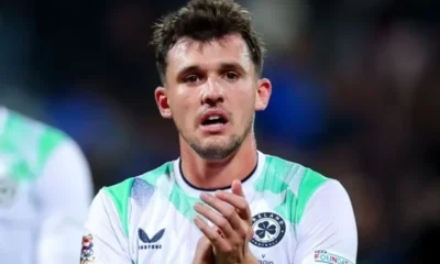 Republic of Ireland midfielder Jason Knight