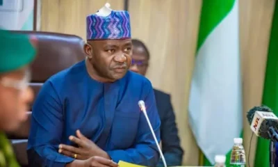 Ebonyi Governor Francis Nwifuru addresses local government officials
