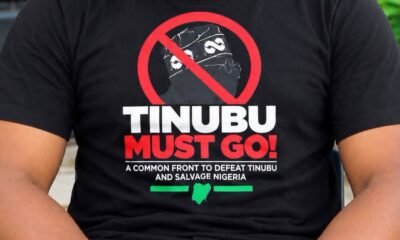 Five men arrested in Borno over Tinubu Must Go T-shirt