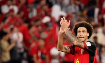 Axel Witsel announces retirement from Belgium national team