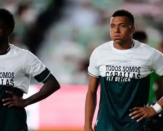 : Kylian Mbappe faces criticism over Ceuta support shirt