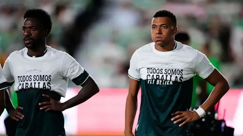: Kylian Mbappe faces criticism over Ceuta support shirt