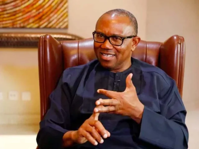 Peter Obi amid renewed Anambra salary arrears dispute