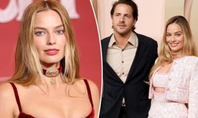 Margot Robbie and husband Tom Ackerley