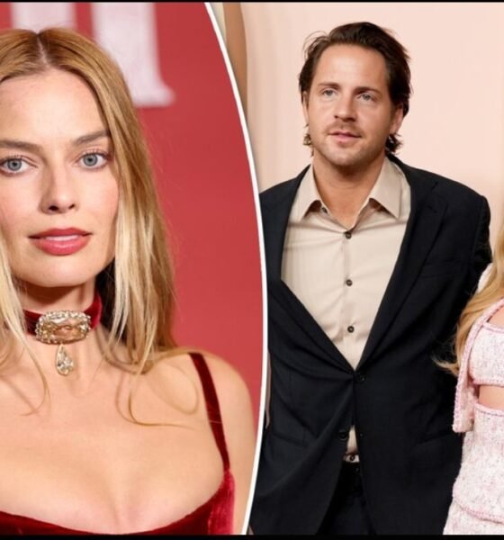 Margot Robbie and husband Tom Ackerley