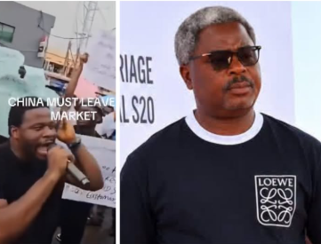 Lere Olayinka reacts to Lagos traders protest over Chinese retail businesses