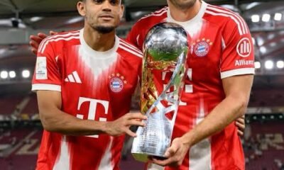 Harry Kane and Luis Diaz at Bayern Munich